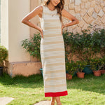 Zeagoo Womens Bodycon Midi Dresses Casual Sleeveless Dress