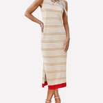Zeagoo Womens Bodycon Midi Dresses Casual Sleeveless Dress