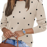 Nadorine Classic Crew Neck Pullover Sweaters (US Only)