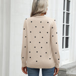 Nadorine Classic Crew Neck Pullover Sweaters (US Only)
