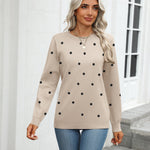 Nadorine Classic Crew Neck Pullover Sweaters (US Only)