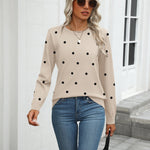 Nadorine Classic Crew Neck Pullover Sweaters (US Only)