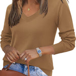 Trendy Casual Lightweight Knit Pullover Sweater (US Only)