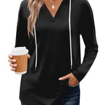 Nadorine Casual Loose Fit Lightweight Hoodie (US Only)