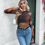 Nadorine Versatile Double Lined Fitted Mesh Sheer Top for Women Casual Work Office Loose Fit 2026 | Under $40