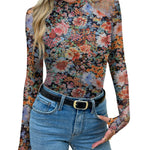 Nadorine Versatile Double Lined Fitted Mesh Sheer Top for Women Casual Work Office Loose Fit 2026 | Under $40