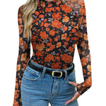 Nadorine Versatile Double Lined Fitted Mesh Sheer Top for Women Casual Work Office Loose Fit 2026 | Under $40
