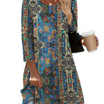Zeagoo Zeagoo Casual Loose Fit 3/4 Sleeve Tunic Tops for Women Casual Work Office Loose Fit 2026 | Under $40