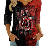 Nadorine Dressy Casual Fashion V-neck Fall Blouses for Women Casual Work Office Loose Fit 2026 | Under $40