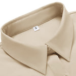 Wrinkle Free Long Sleeve Collared Dress Blouses (US Only)