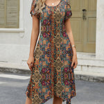 Casual A-Line Flowy T-Shirt Dress with Pockets (US Only)