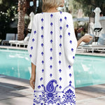 Nadorine Women's Boho Mini Dress with Pockets (US Only)