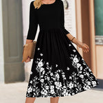 Nadorine Casual Flowy A-Line Midi Sundress with Pockets for Women Casual Beach Vacation Summer 2026