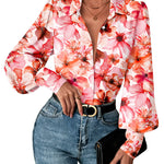 Elegant Lantern Long Sleeve Blouse (US Only)