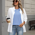 Summer Crew Neck Ribbed Knit Tank Top (US Only)
