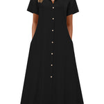 Resort Casual A-Line Long Sundress (US Only)