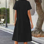 Resort Casual A-Line Long Sundress (US Only)