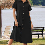 Resort Casual A-Line Long Sundress (US Only)
