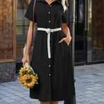 Resort Casual A-Line Long Sundress (US Only)