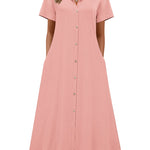 Resort Casual A-Line Long Sundress (US Only)