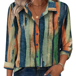 Nadorine Business Casual 3/4 Sleeve V Neck Collared Blouse for Women Casual Business Work Office 2026 | Under $40
