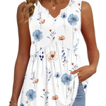 Flowy Peplum Hem Babydoll Blouse (US Only)
