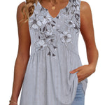 Flowy Peplum Hem Babydoll Blouse (US Only)