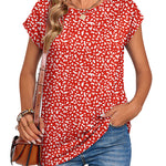 Nadorine Effortless Style Cap Short Sleeve Tops for Women Casual Work Office Loose Fit 2026 | Under $25