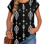 Nadorine Effortless Style Cap Short Sleeve Tops for Women Casual Work Office Loose Fit 2026 | Under $25