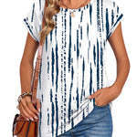 Nadorine Effortless Style Cap Short Sleeve Tops for Women Casual Work Office Loose Fit 2026 | Under $25