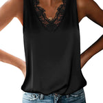 Nadorine 2023 Women's Silk Satin Tank Tops