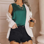 Nadorine 2023 Women's Silk Satin Tank Tops