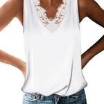 Nadorine 2023 Women's Silk Satin Tank Tops