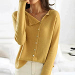 Violeta | Luxe Buttoned Sweater