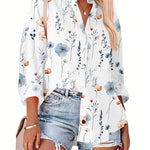 Nadorine Casual Oversized Long Sleeve Button Down Shirt for Women Casual Loose Business Casual 2026 | Under $40