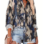 Nadorine Casual Oversized Long Sleeve Button Down Shirt for Women Casual Loose Business Casual 2026 | Under $40