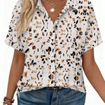 Dressy Casual Short Sleeve Button Down Shirts (US Only)