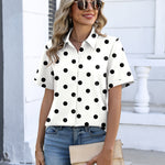 Dressy Casual Short Sleeve Button Down Shirts (US Only)