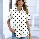 Dressy Casual Short Sleeve Button Down Shirts (US Only)