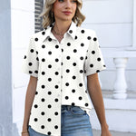 Dressy Casual Short Sleeve Button Down Shirts (US Only)