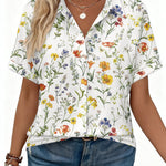 Dressy Casual Short Sleeve Button Down Shirts (US Only)