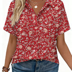 Dressy Casual Short Sleeve Button Down Shirts (US Only)