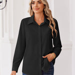 Business Casual Long Sleeve Button Down Shirt (US Only)