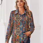 Business Casual Long Sleeve Button Down Shirt (US Only)