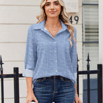 Business Casual Long Sleeve Button Down Shirt (US Only)
