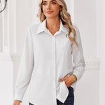 Business Casual Long Sleeve Button Down Shirt (US Only)
