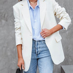 Open Front Work Office Jackets Blazer
