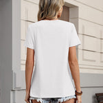 Casual Summer Basic Crewneck Tee (US Only)