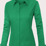 Nadorine Women's Button Down Shirts Classic Fit Dress Shirt