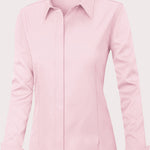 Nadorine Women's Button Down Shirts Classic Fit Dress Shirt